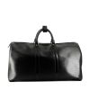 Louis Vuitton  Keepall 50 travel bag  in black epi leather - 360 thumbnail
