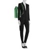 Louis Vuitton Randonnée backpack in green epi leather - Detail D1 thumbnail