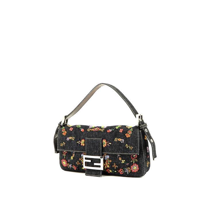 Denim discount fendi baguette