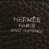 Sac bandoulière Hermès Evelyne en cuir taurillon clémence marron-chocolat - Detail D3 thumbnail