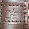 Louis Vuitton Alma small model  handbag  in ebene damier canvas  and brown leather - Detail D3 thumbnail