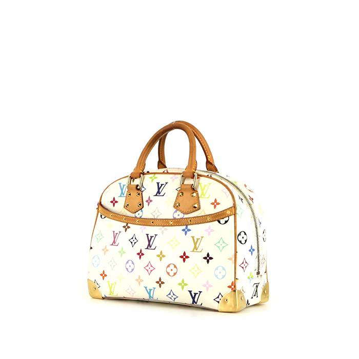 Louis+Vuitton+purse+*White+monogram+collection+-+Tootsie+roll