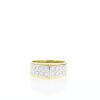 Vintage ring in yellow gold and diamonds - 360 thumbnail