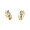 Vintage earrings for non pierced ears in pink gold,  platinium and diamonds - 00pp thumbnail
