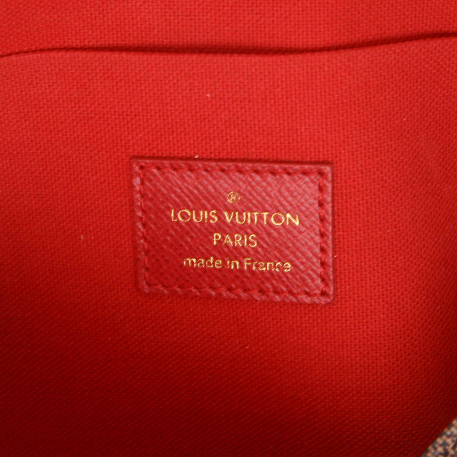 Louis Vuitton  Félicie shoulder bag  in ebene damier canvas - Detail D2