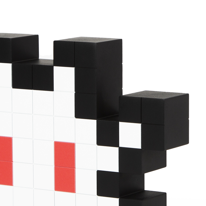 Invader, "3D Little Big Space", sculpture en vinyl, édition limitée Musart, numérotée et estampillée, avec sa boîte d'origine, de 2022 - Detail D1