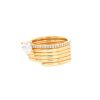 Repossi Blast ring in pink gold and diamonds - 00pp thumbnail