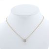 Pomellato Nudo Petit necklace in pink gold,  white gold and diamonds - 360 thumbnail