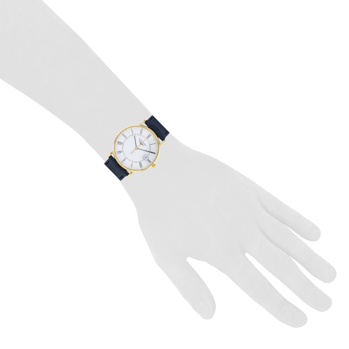 Montre Longines Les Grandes Classiques en or jaune Ref: L47436 Vers 2000 - Detail D1