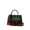 Gucci Dionysus shoulder bag in black, green and red leather - 00pp thumbnail