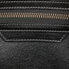Borsa Celine  Luggage Micro in pelle nera e tessuto scamosciato beige - Detail D3 thumbnail