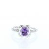 Mauboussin Désirez Amour ring in white gold,  amethyst and diamonds - 360 thumbnail