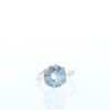 Dior Oui ring in white gold and aquamarine - 360 thumbnail