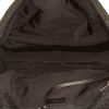 Chanel 2.55 large model shoulder bag in black tweed - Detail D3 thumbnail