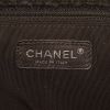 Chanel 2.55 large model shoulder bag in black tweed - Detail D4 thumbnail