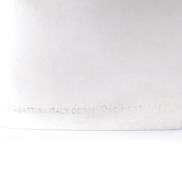 Gio Ponti
Lino Sabattini, mask "Il Diavolo", in silvered metal, folded and perforated, of 1978 - Detail D2