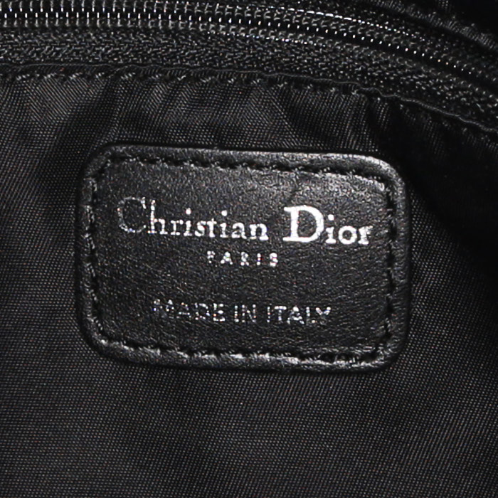 Bolso Cabás Dior en lona cannage negra - Detail D3
