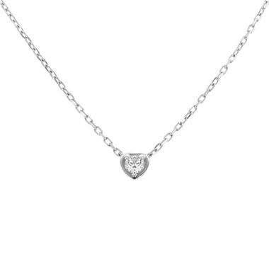 Collar Cartier Diamant Léger de oro blanco y diamante