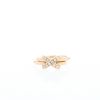 Chaumet Premiers Liens ring in pink gold and diamonds - 360 thumbnail