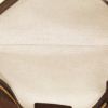 Borsa Gucci   in tela siglata beige e pelle marrone - Detail D3 thumbnail