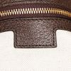 Bolso de mano Gucci  Blondie en lona monogram beige y cuero marrón - Detail D4 thumbnail