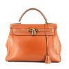 Hermes Kelly 32 cm handbag in gold epsom leather - 360 thumbnail