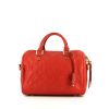 Bolso de mano Louis Vuitton Speedy 25 en cuero monogram huella rojo - 360 thumbnail