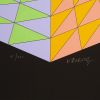 Victor Vasarely, "Heisenberg", sérigraphie en couleurs sur papier, signée et numérotée, de 1983 - Detail D1 thumbnail