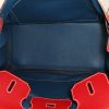 Hermes Birkin 35 cm handbag in red epsom leather - Detail D2 thumbnail