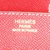 Bolso de mano Hermes Birkin 35 cm en cuero epsom rojo - Detail D3 thumbnail