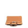 Hermes Birkin 30 cm handbag in gold togo leather and gold crocodile - 360 Front thumbnail