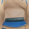 Celine  Cabas Phantom shopping bag  in blue leather - Detail D2 thumbnail