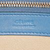 Celine  Cabas Phantom shopping bag  in blue leather - Detail D3 thumbnail