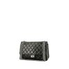 Chanel  Chanel 2.55 handbag  in black quilted leather - 00pp thumbnail