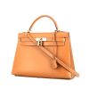 Borsa Hermès Kelly 32 cm in pelle Chamonix gold - 00pp thumbnail