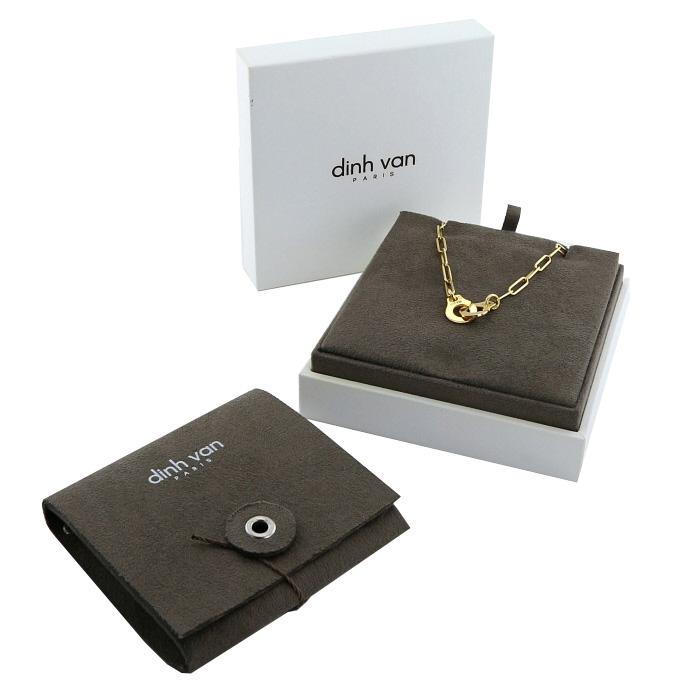 Collana Dinh Van Menottes R10 in oro giallo - Detail D2