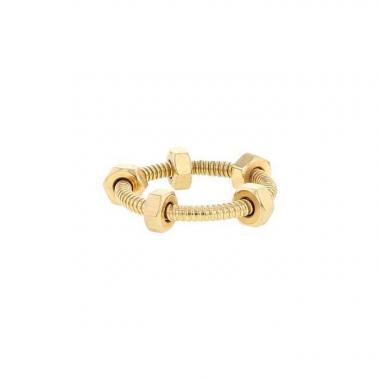 Sortija Cartier Écrou en oro rosa