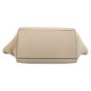Celine  Trapeze medium model  handbag  in beige leather  and beige suede - Detail D4 thumbnail