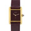 Reloj Cartier Tank Must de plata dorada Ref :  366001 Circa  1980 - 00pp thumbnail