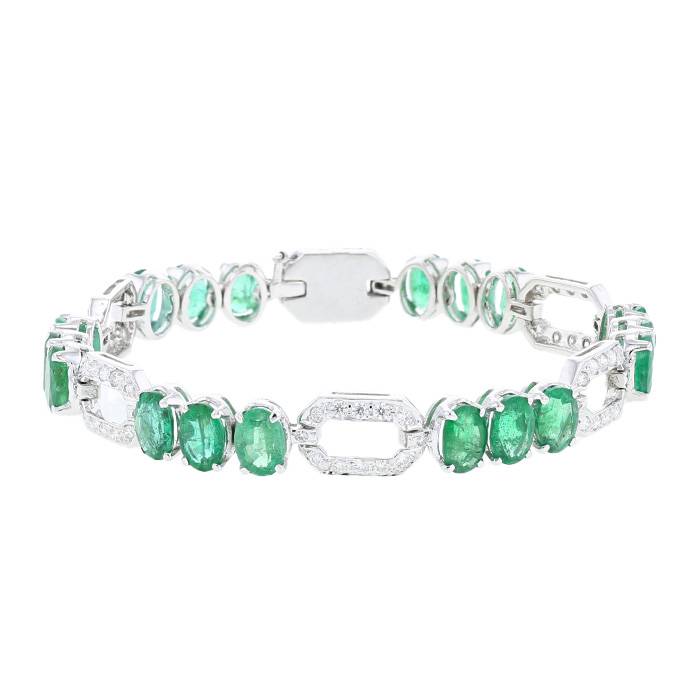 Bracciale Charm Fiocco Floreale Fatto A Mano – Perle Di Porcellana E Cristallo, Placcato Oro, Vintage, Elastico, Colore Blu
