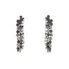 H. Stern Ancient America earrings for non pierced ears in grey gold and diamonds - 00pp thumbnail