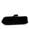 Gucci  GG Marmont shoulder bag  in black velvet - Detail D5 thumbnail