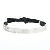 Hermès Cartouche bracelet in silver - 00pp thumbnail
