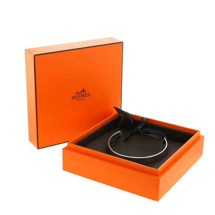 Bracciale Hermès Cartouche in argento