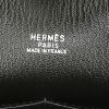 Hermes Plume handbag in black grained leather - Detail D3 thumbnail