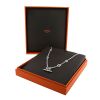 Collana lunga Hermès Farandole in argento - Detail D2 thumbnail