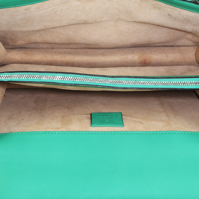 Gucci Dionysus handbag in green python - Detail D3