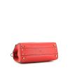 Valentino Garavani Vsling shoulder bag in red leather - Detail D5 thumbnail
