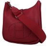 Hermès  Evelyne III shoulder bag  in red togo leather - 00pp thumbnail