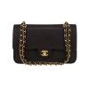 Chanel  Timeless Classic handbag  in black grained leather - 360 thumbnail